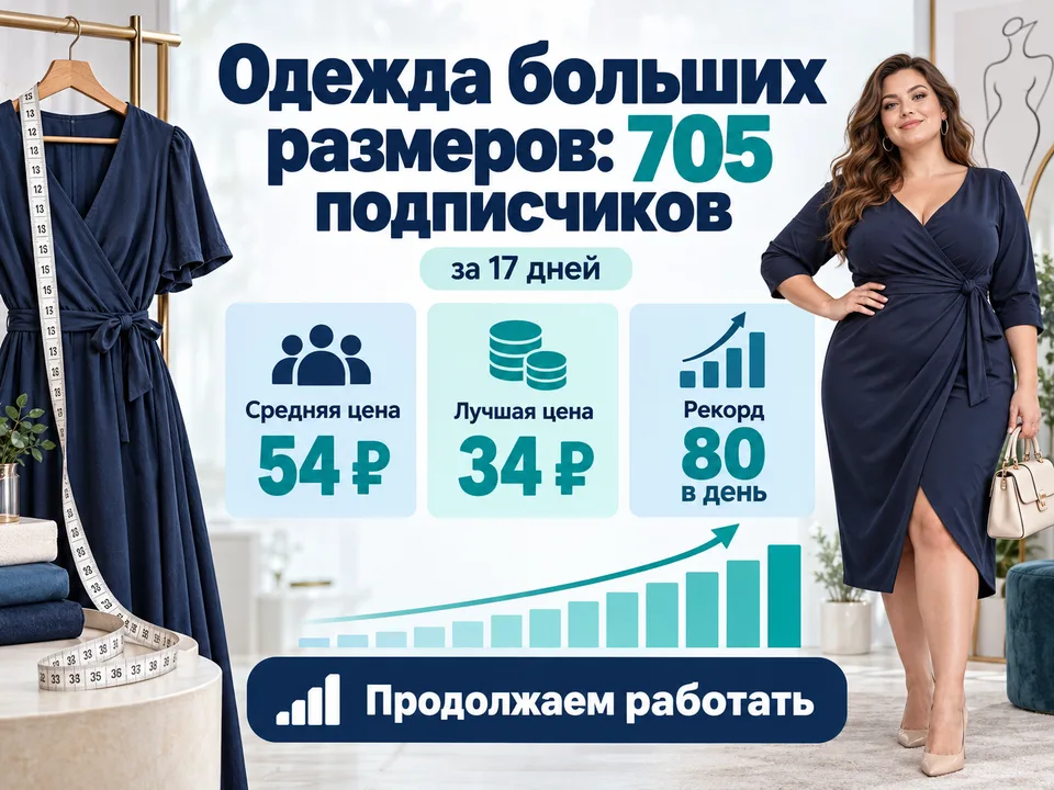 Женская одежда больших размеров